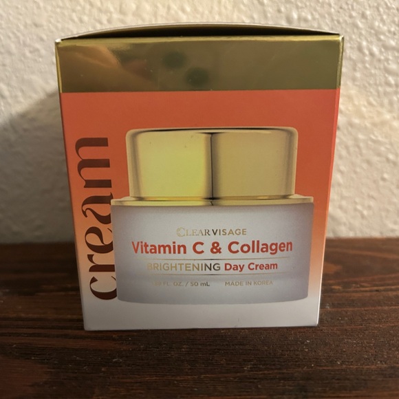 Clear visage vitamin C and collagen, moisturizing day cream - Picture 2 of 4